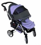 Детская коляска Capella S-709 Qbix (Violet)