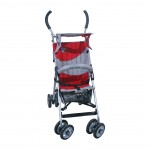 Детская коляска Lider Kids (HH) 1106 (светло-серый и красный)